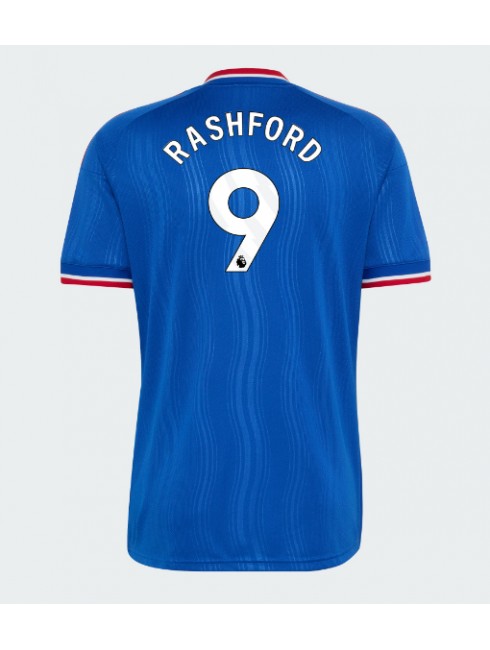Moški Nogometna dresi replika Manchester United Marcus Rashford #9 Gostujoči 2026-27 Kratek rokav Moški Nogometna dresi replika Manchester United Marcus Rashford #9 Gostujoči 2026-27 Kratek rokav
